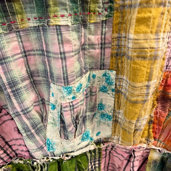 Magnolia Pearl Floral Plaid Le Brun in Madras Jacket (item 7.7) - Picture 8 of 10